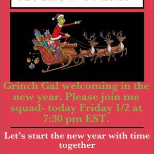 Grinch Holiday Sleigh Decoration